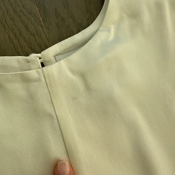 Reformation ESMEE White Ivory Silk Maxi Dress Wedding Long Sleeve with Tags - 2 - Picture 6 of 13